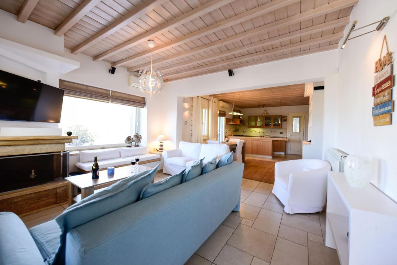 Ftelia Beach Paradise - Villa Irina'S Oasis מראה חיצוני תמונה