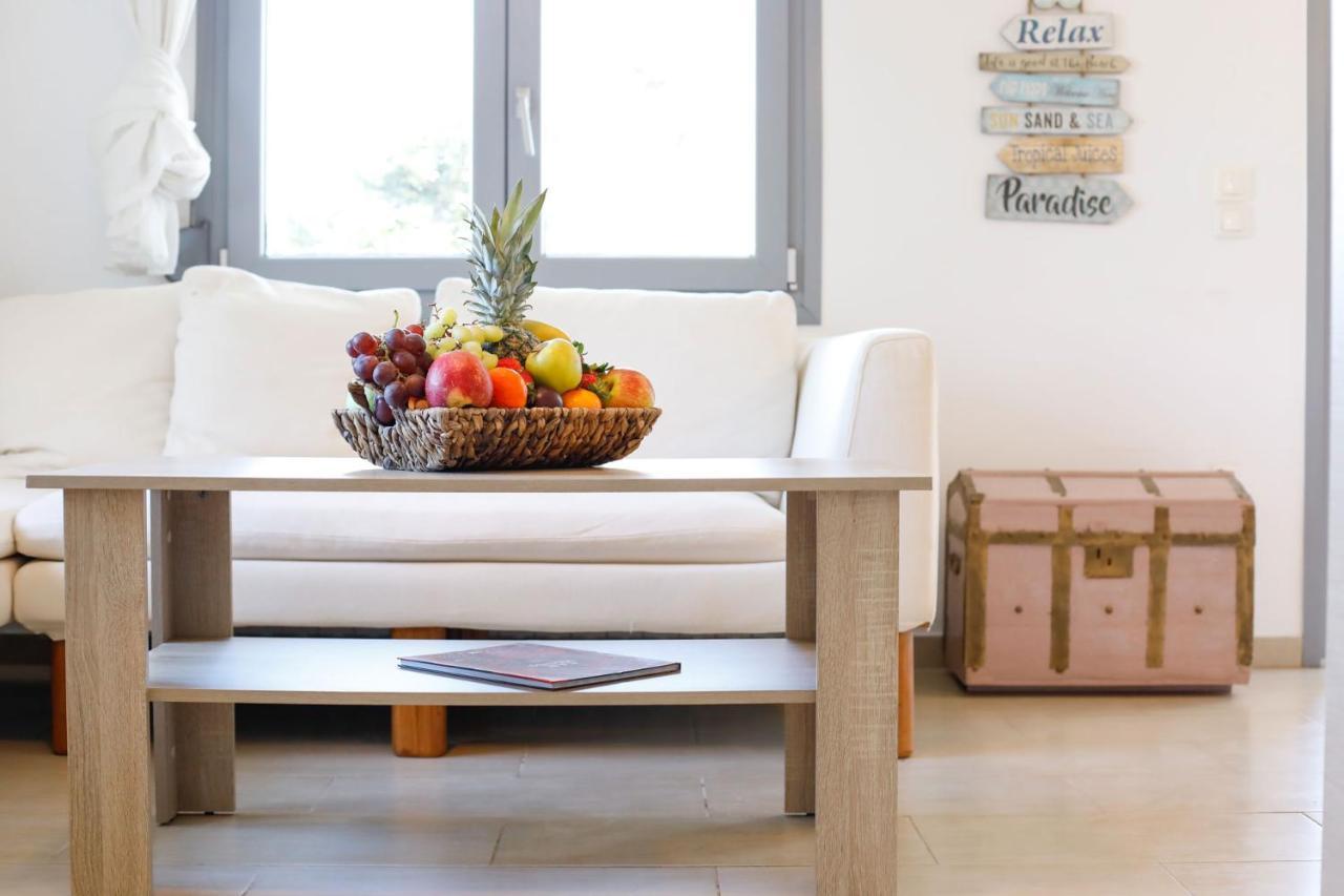Ftelia Beach Paradise - Villa Irina'S Oasis מראה חיצוני תמונה