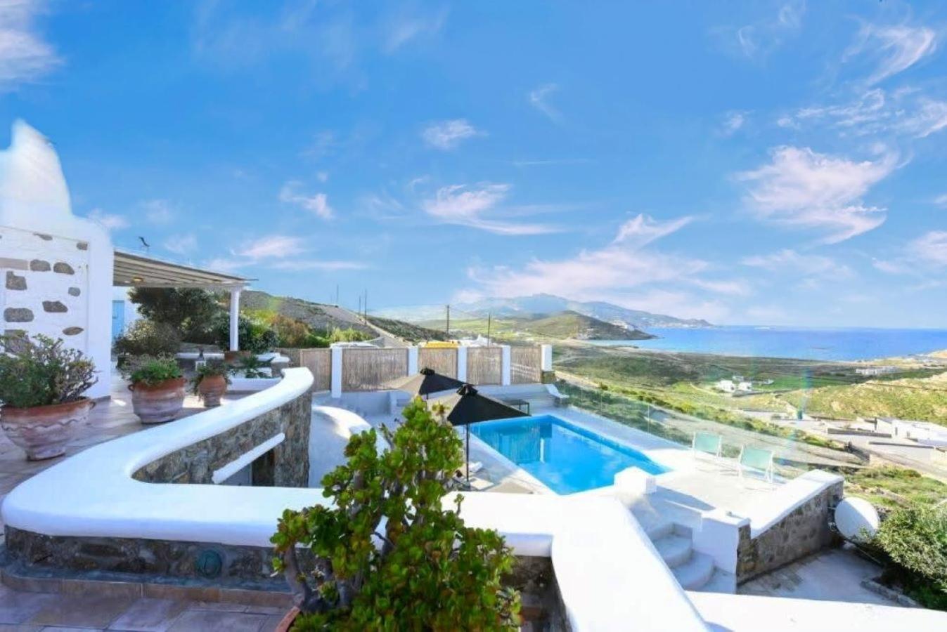 Ftelia Beach Paradise - Villa Irina'S Oasis מראה חיצוני תמונה